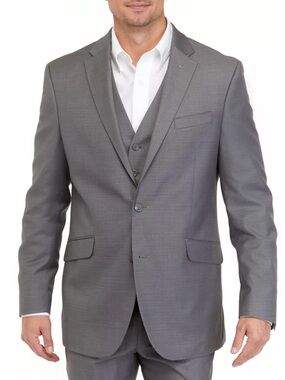 NWT Kenneth Cole Reaction Modern Fit Notch Lapel Suit Separate Jacket